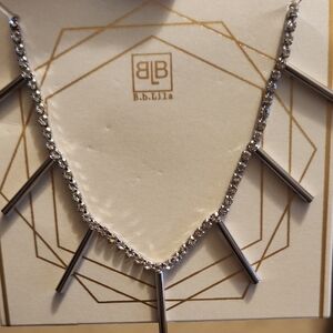 Silver Statement Necklace